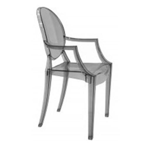 Fine Mod Imports Clear Arm Chair