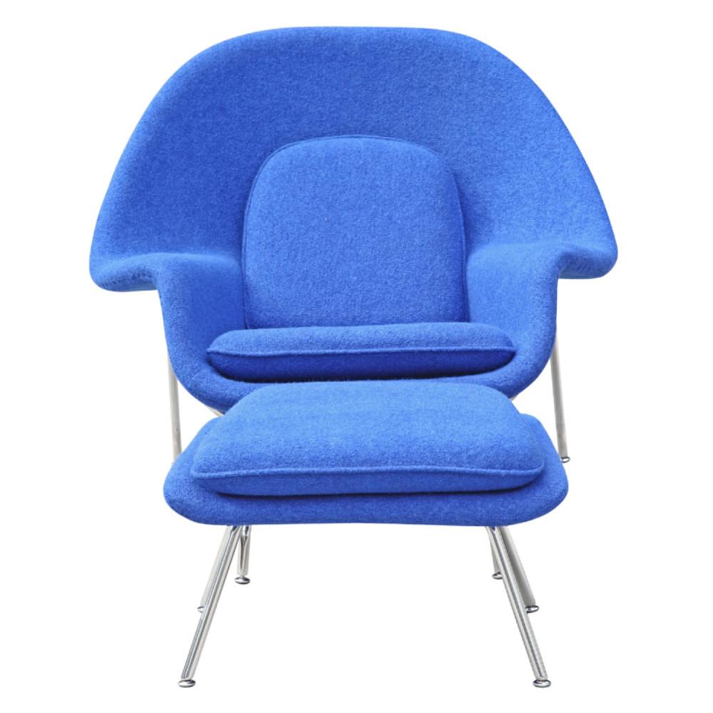 Fine Mod Imports Woom Chair and Ottoman