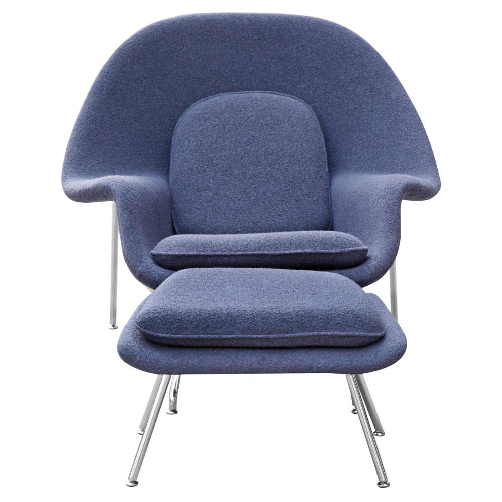 Fine Mod Imports Woom Chair and Ottoman