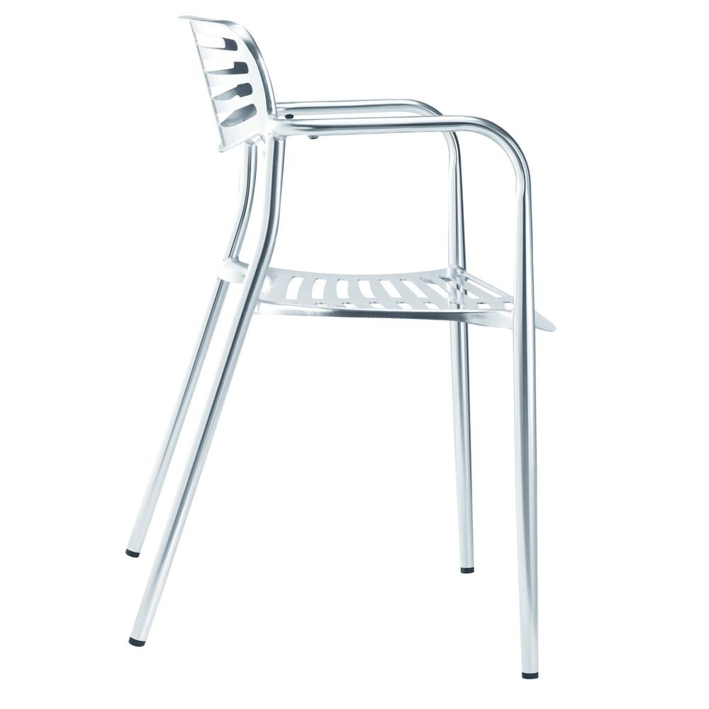 Fine Mod Imports Aluminum Dining Chair