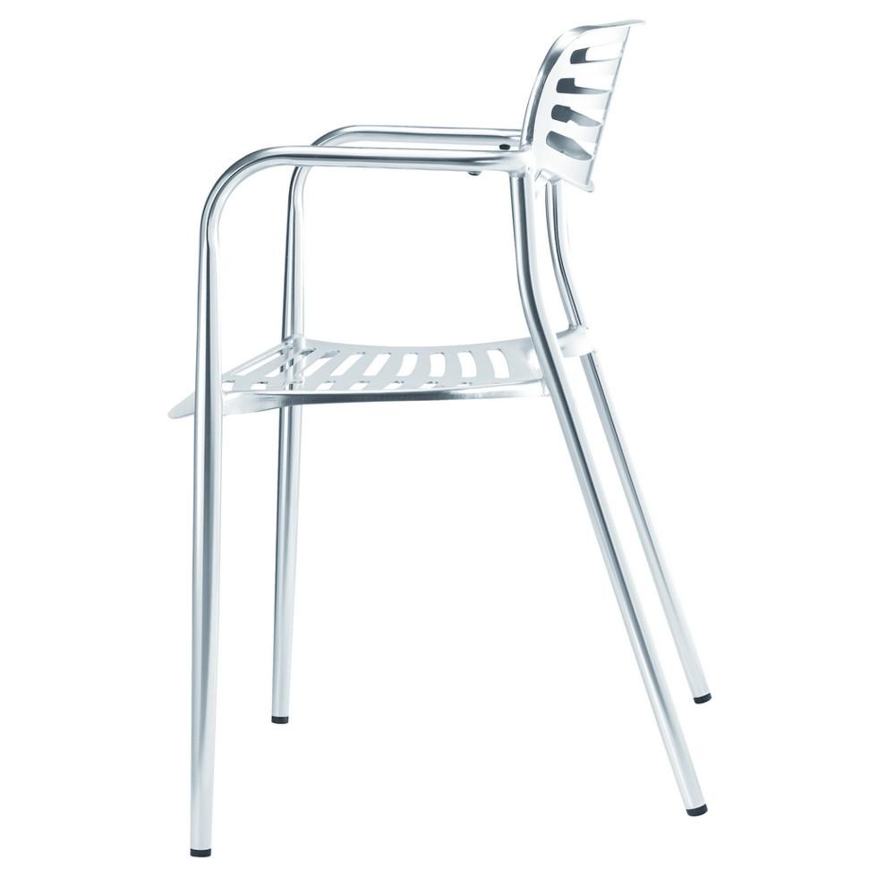 Fine Mod Imports Aluminum Dining Chair