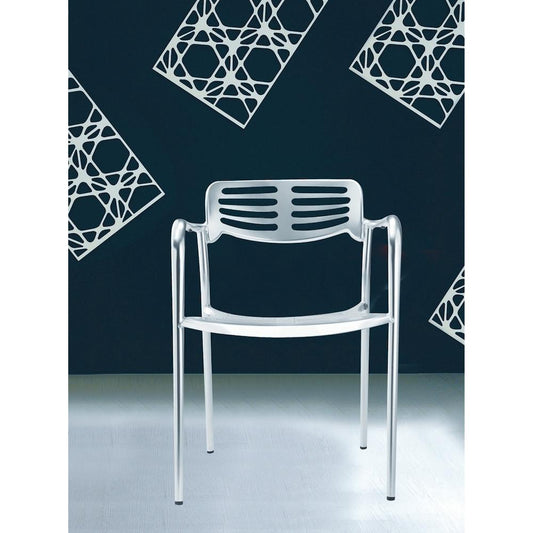 Fine Mod Imports Aluminum Dining Chair