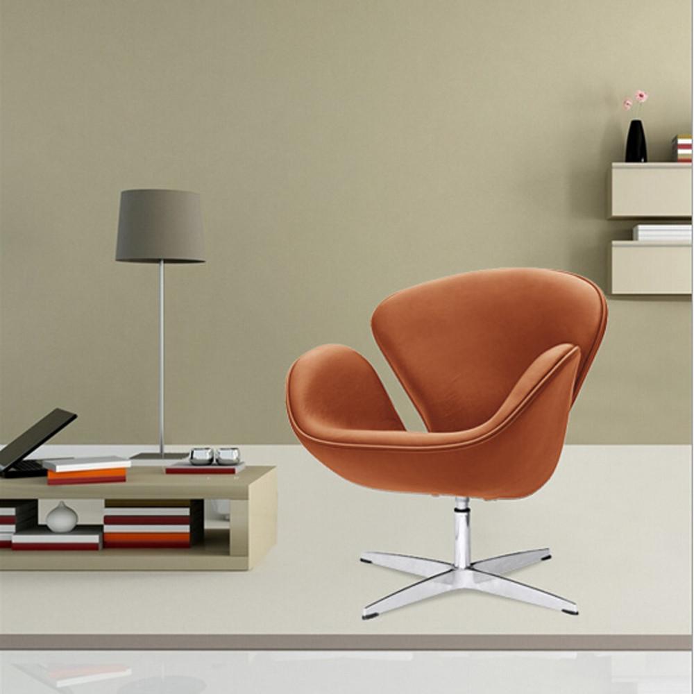 Fine Mod Imports Swan Chair Leather