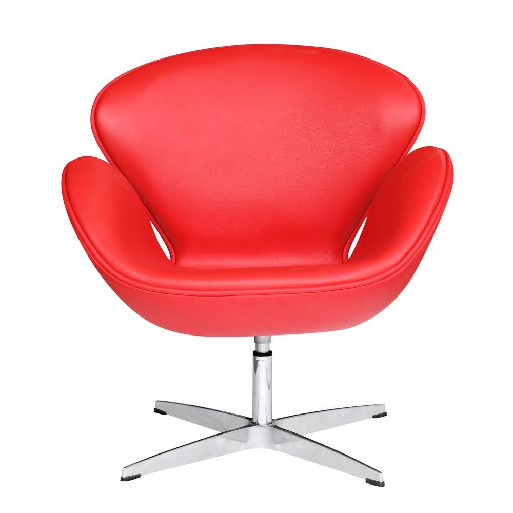 Fine Mod Imports Swan Chair Leather