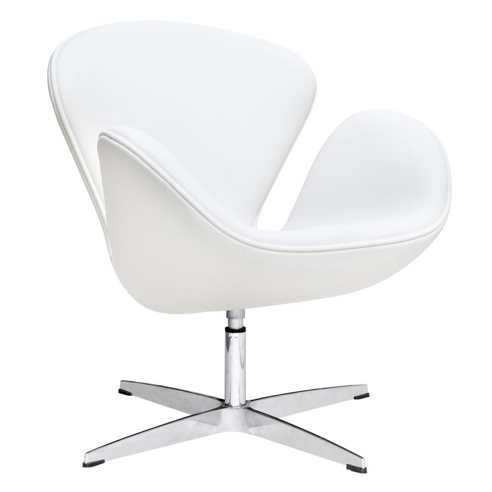 Fine Mod Imports Swan Chair Leather