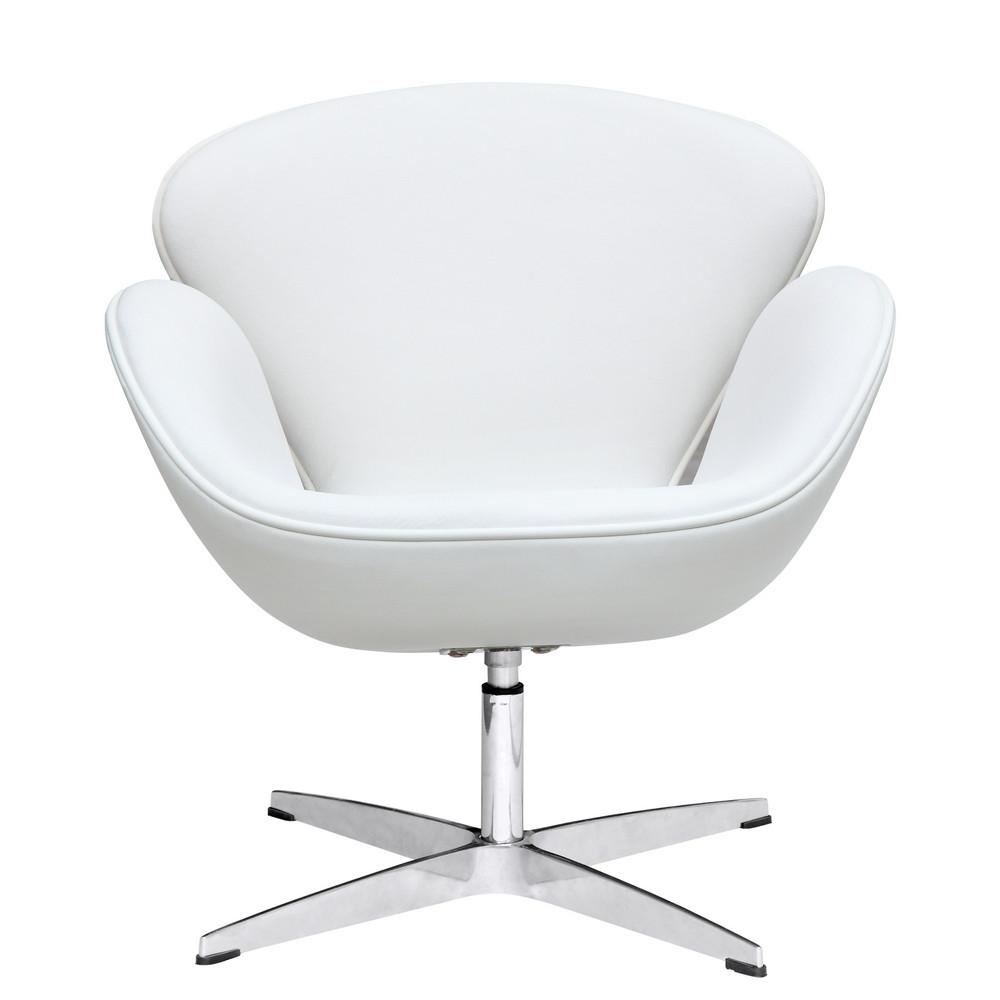 Fine Mod Imports Swan Chair Leather