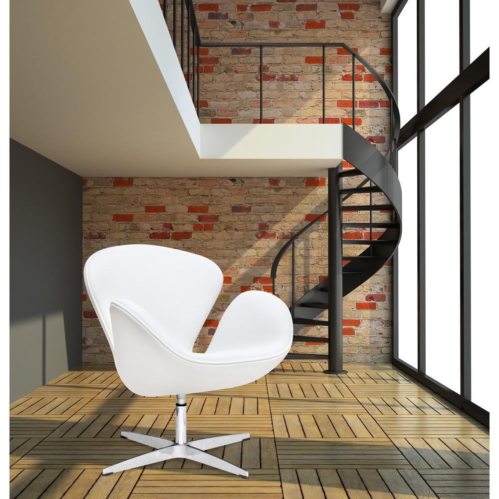 Fine Mod Imports Swan Chair Leather