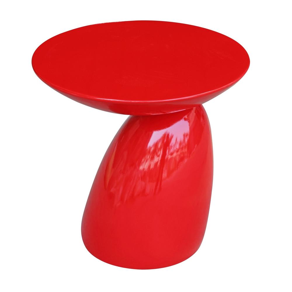 Fine Mod Imports Oval End Side Table