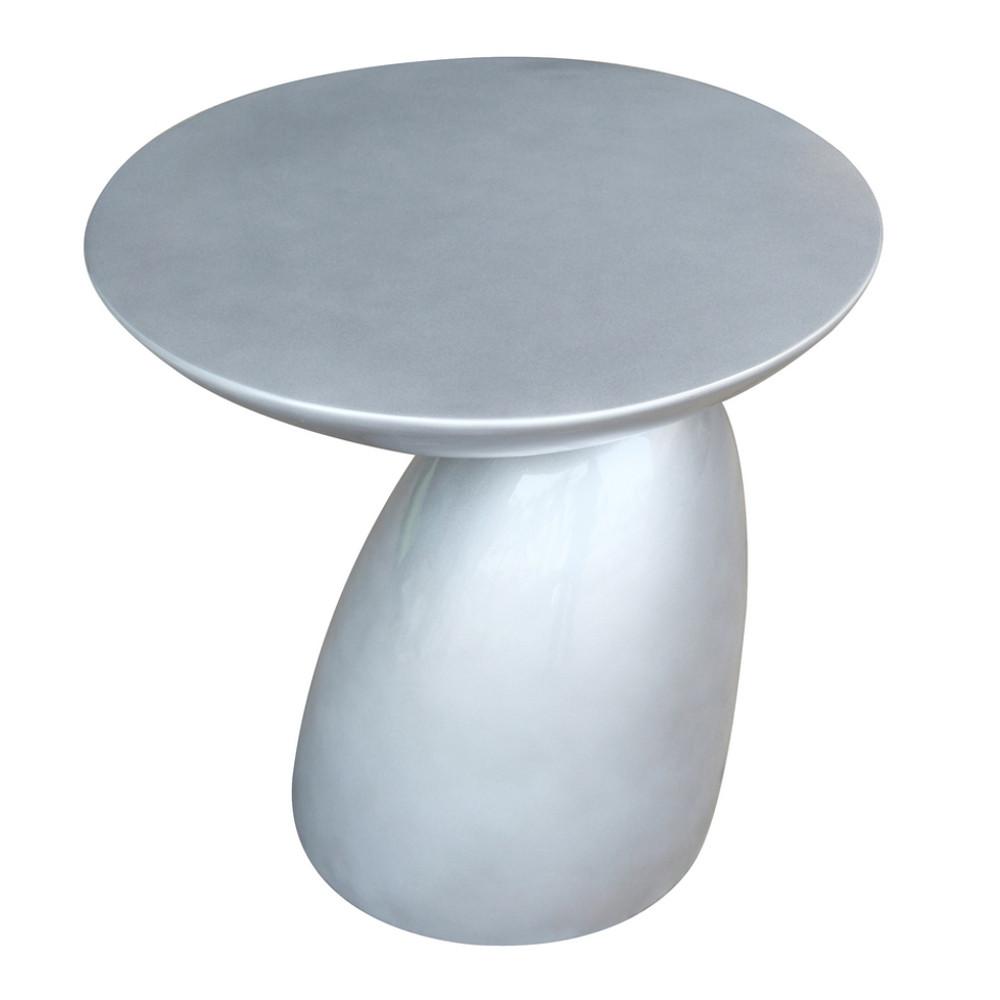 Fine Mod Imports Oval End Side Table