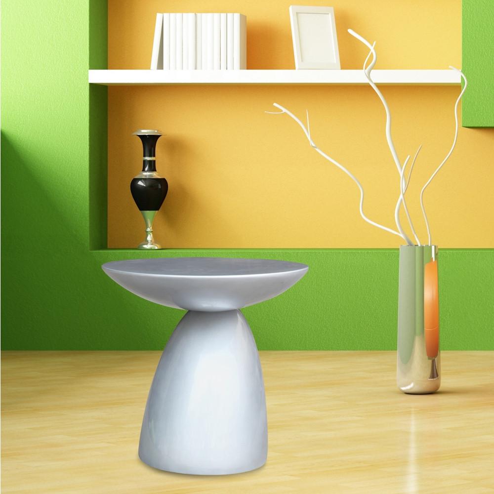 Fine Mod Imports Oval End Side Table