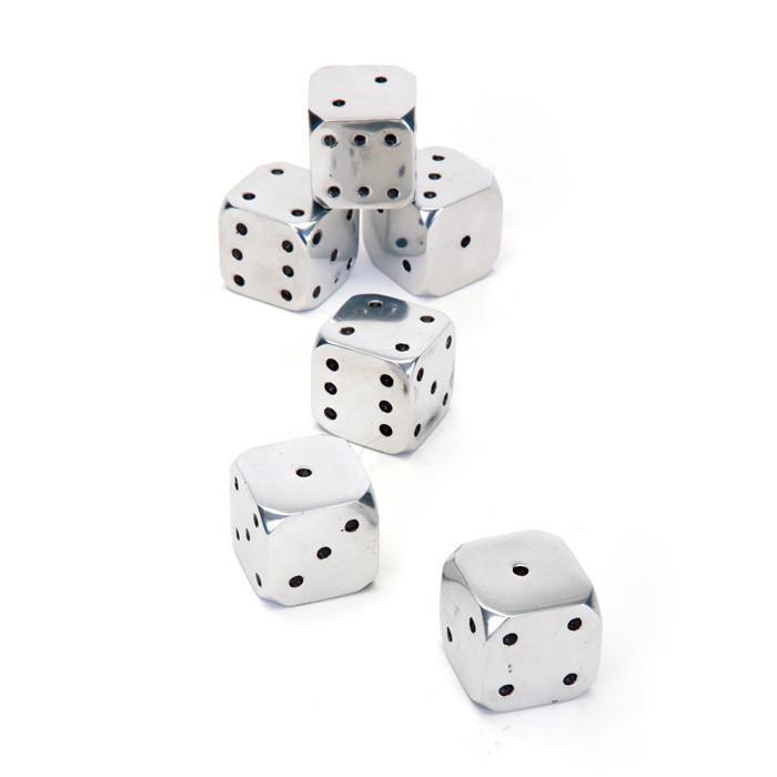 Set Of Six Sin City Dice - Set Of 2 by GO Home