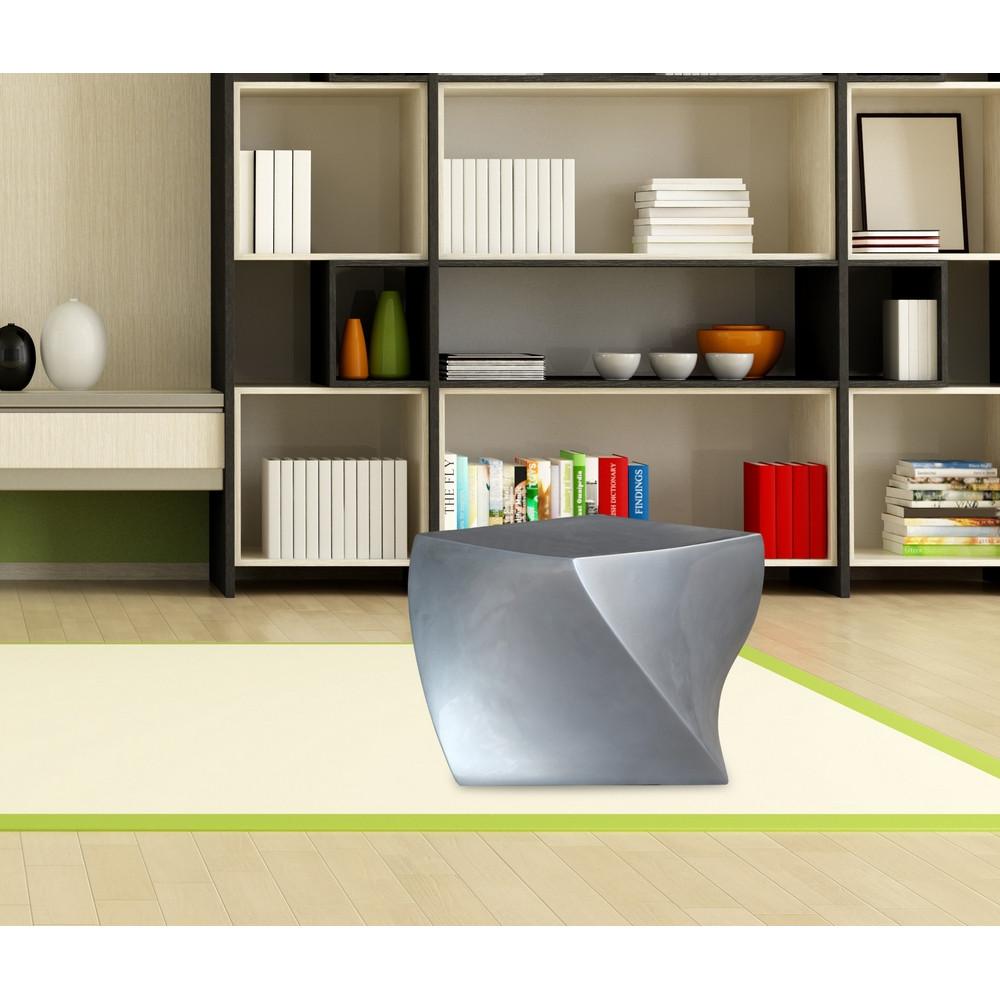 Fine Mod Imports Cube Ottoman