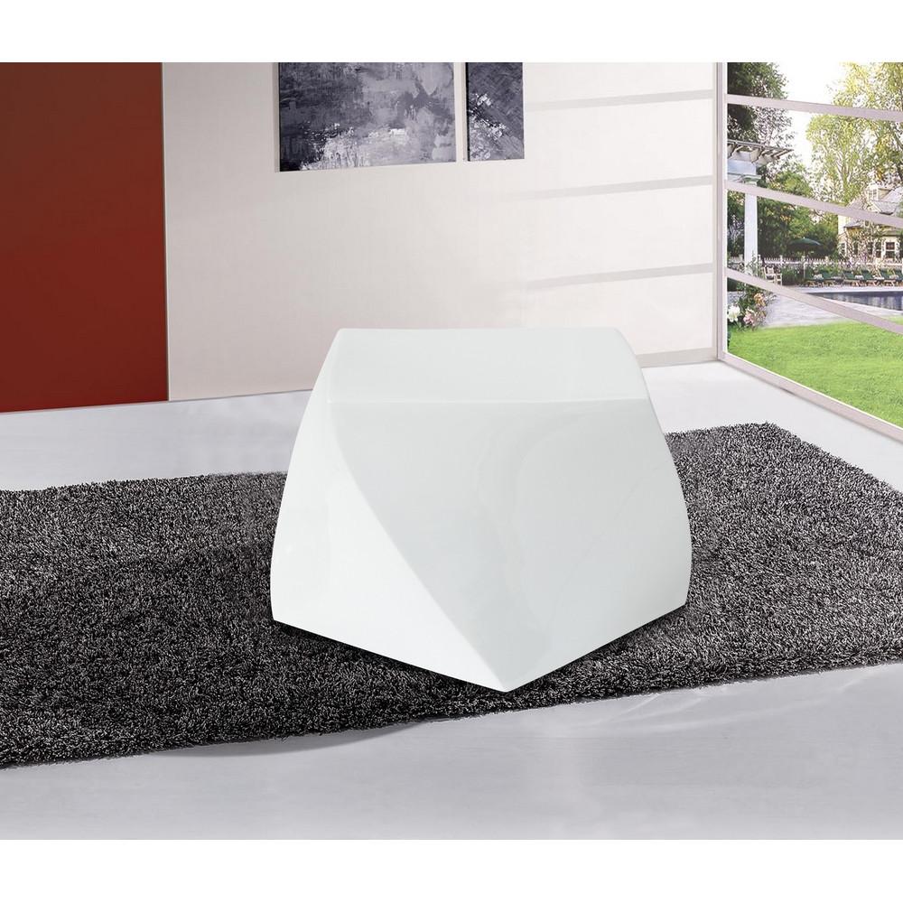 Fine Mod Imports Cube Ottoman