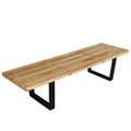 Fine Mod Imports Wood Bench