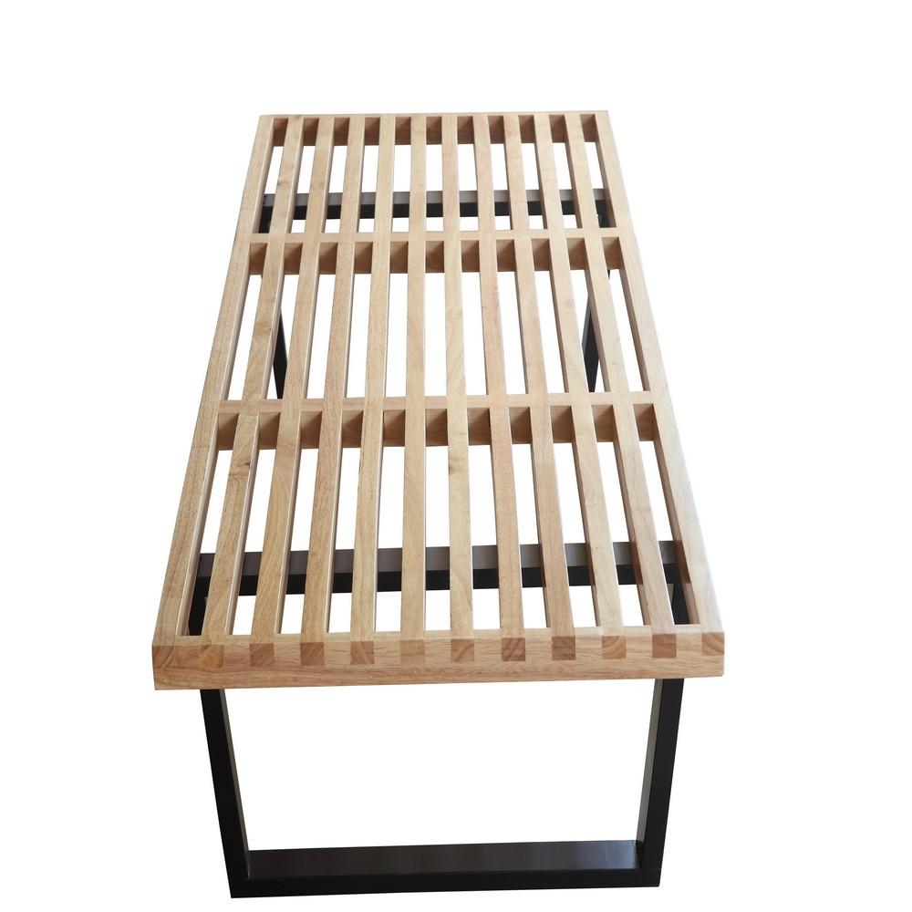 Fine Mod Imports Wood Bench