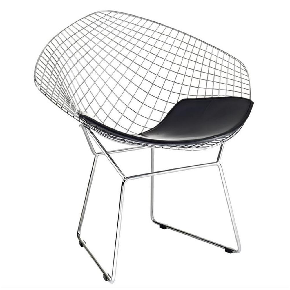 Fine Mod Imports Wire Diamond Chair