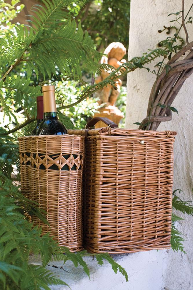 Picnic Time Vino Wine and Cheese Basket - Set of 2