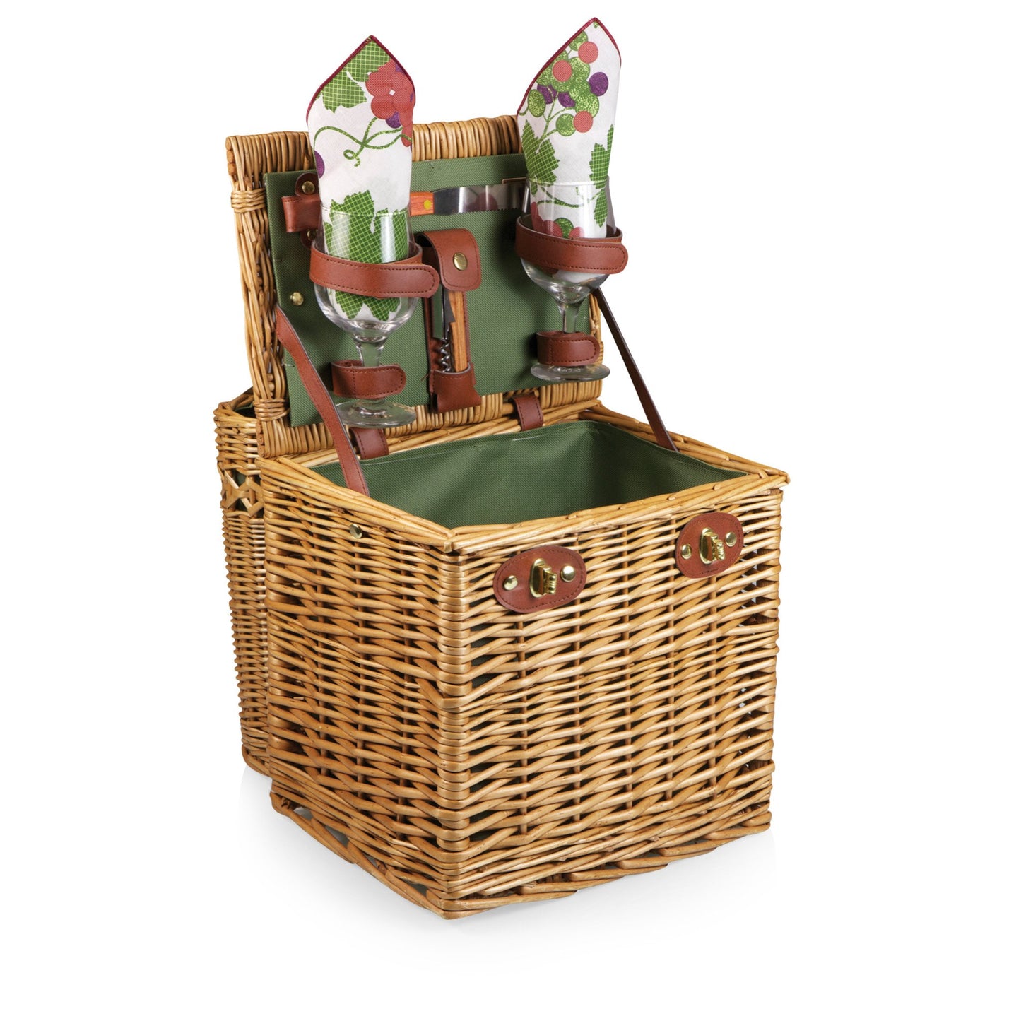 Picnic Time Vino Wine and Cheese Basket - Set of 2