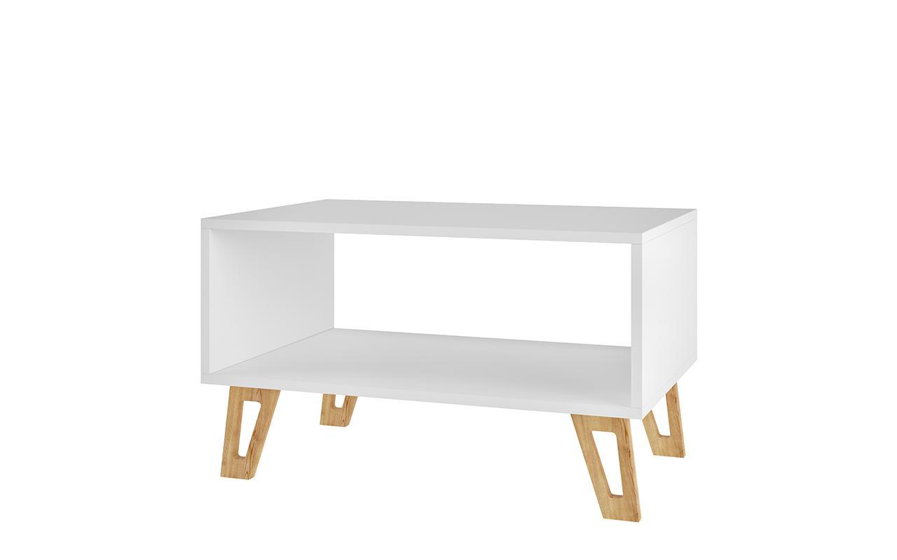 Manhattan Comfort Doris 26.57" 1- Open Cubby Mid Century Coffee Table