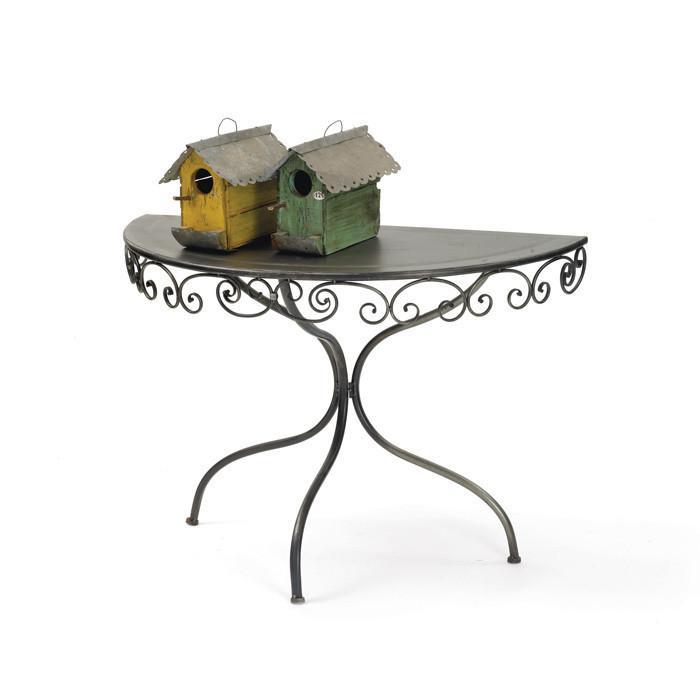 Swirley Demilune Table by GO Home
