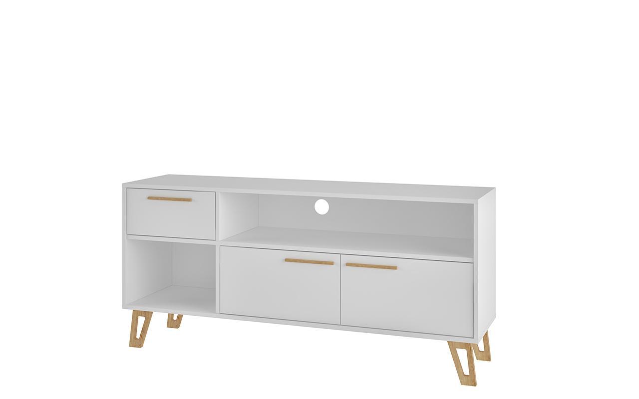 Manhattan Comfort Doris 53.14" Mid Century Modern TV Stand with 1- Drawer