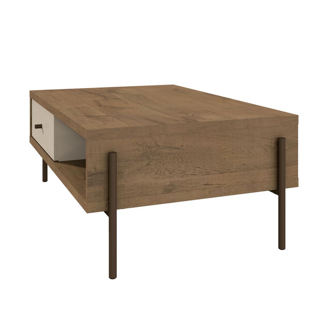 Manhattan Comfort Joy Double-sided 2-Drawer End Table