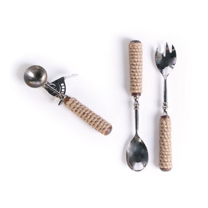 Coastal Salad Set - Set Of 2 by GO Home