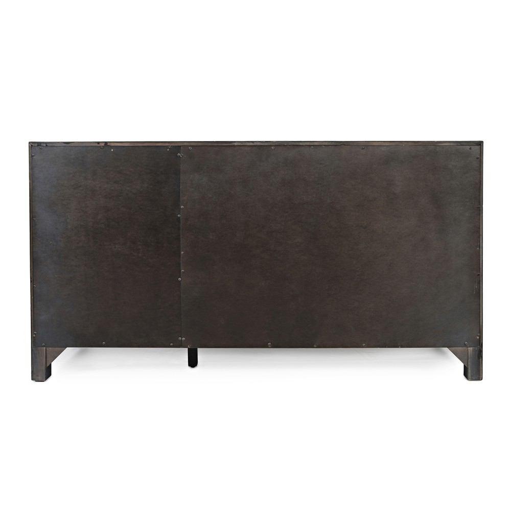 Jofran Gramercy Platinum 3 Door Accent Cabinet