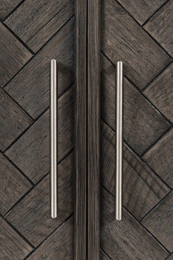 Jofran Gramercy Platinum 3 Door Accent Cabinet