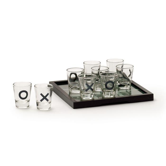 Shots Across Tic Tac Toe - Set Of 2 by GO Home