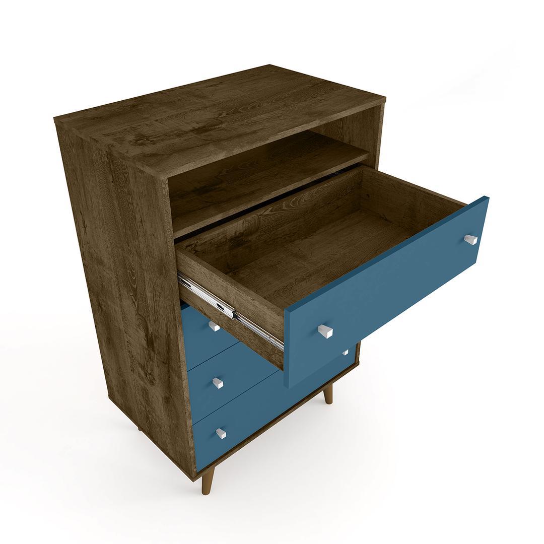 Manhattan Comfort Liberty 4-Drawer Dresser Chest