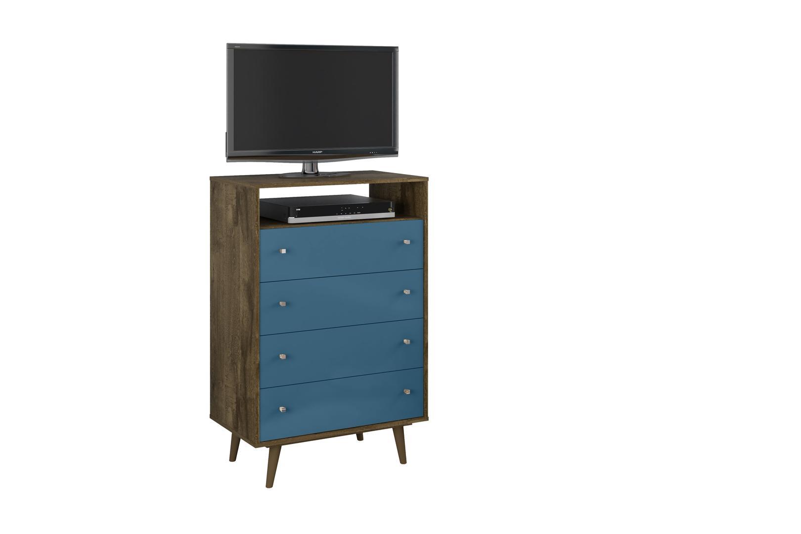 Manhattan Comfort Liberty 4-Drawer Dresser Chest
