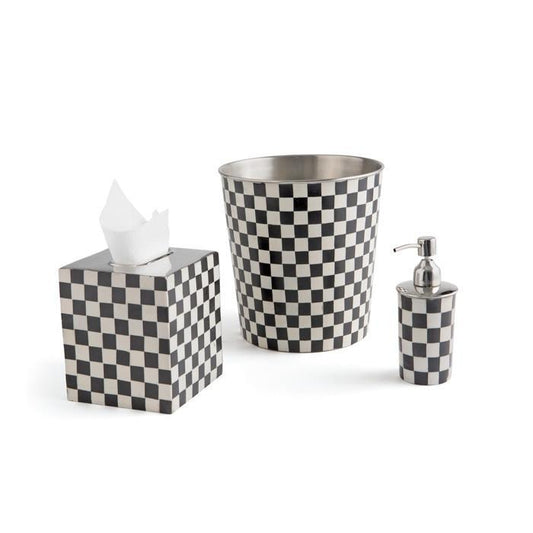 Checkered Bath Set by GO Home