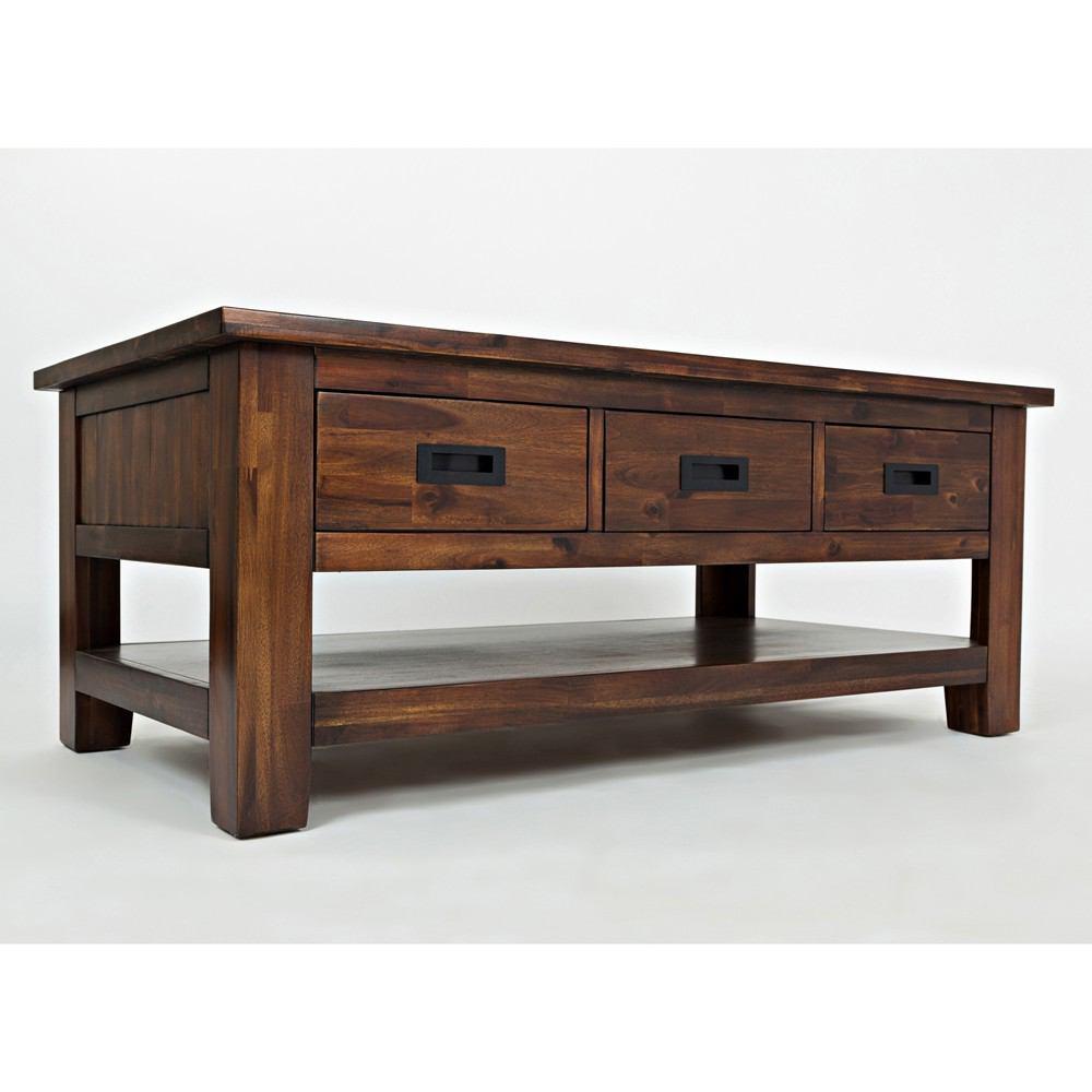 Jofran Coolidge Corner Three Drawer Cocktail Table