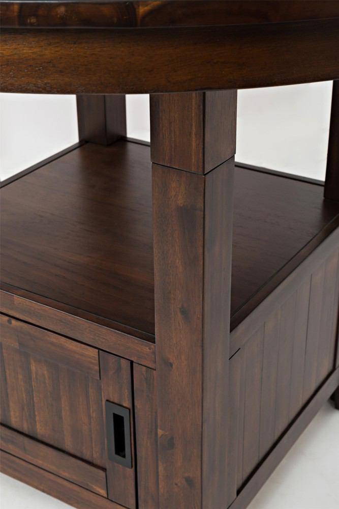 Jofran Coolidge Corner 48" Round Table with Storage Base