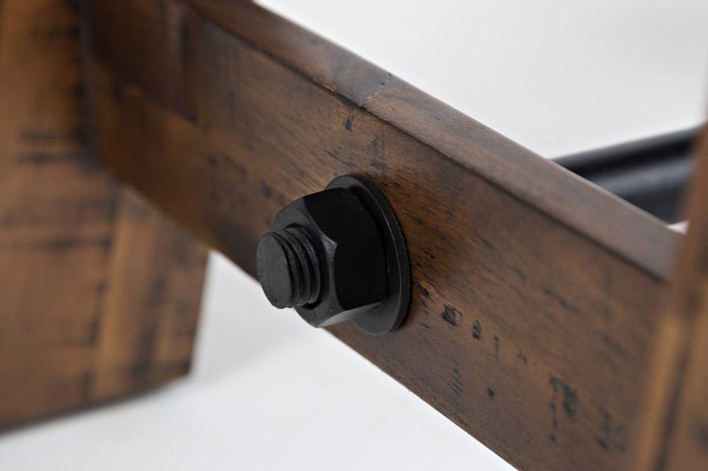 Jofran Cannon Vallen Trestle End Table