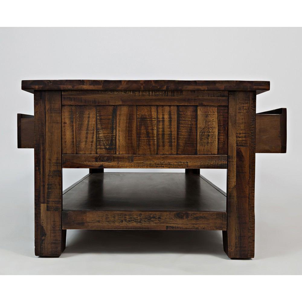Jofran Cannon Valley Three Drawer Cocktail Table