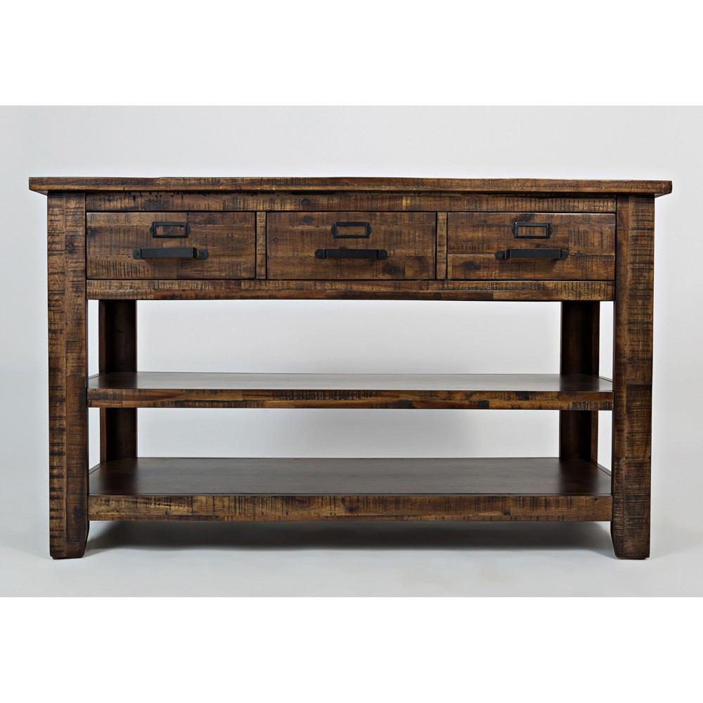 Jofran Cannon Valley Sofa/Media Table