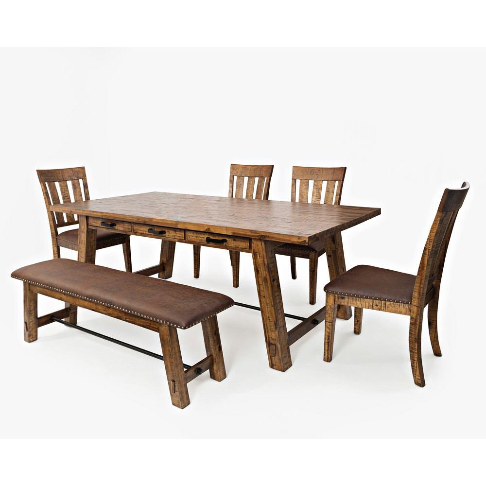 Jofran Cannon Valley Trestle Dining Table