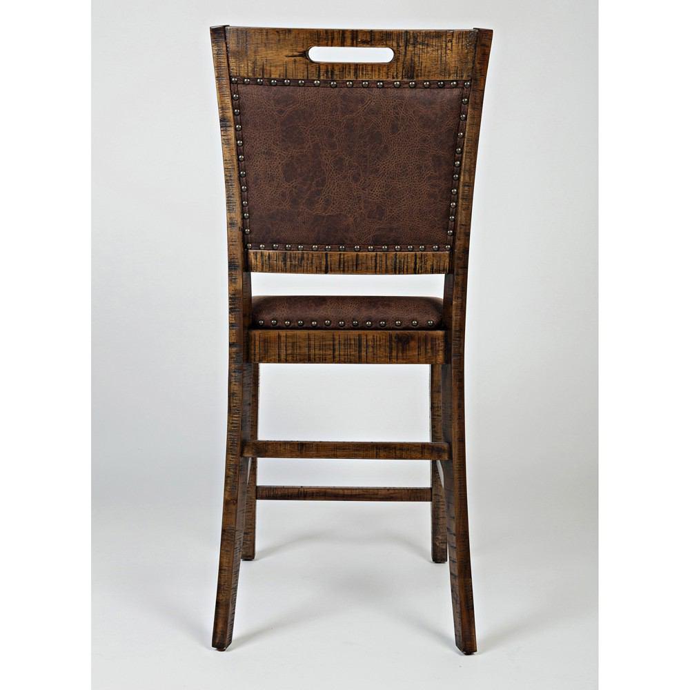 Jofran Cannon Valley Upholstered Back Counter Stool