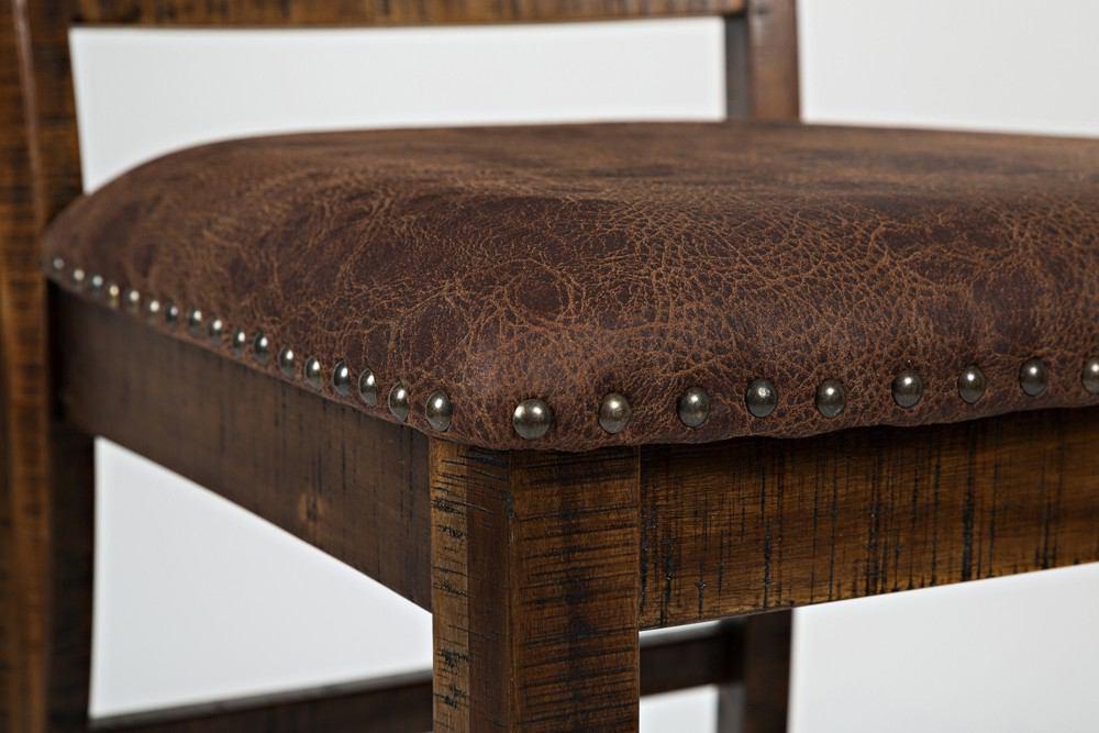 Jofran Cannon Valley Upholstered Back Counter Stool
