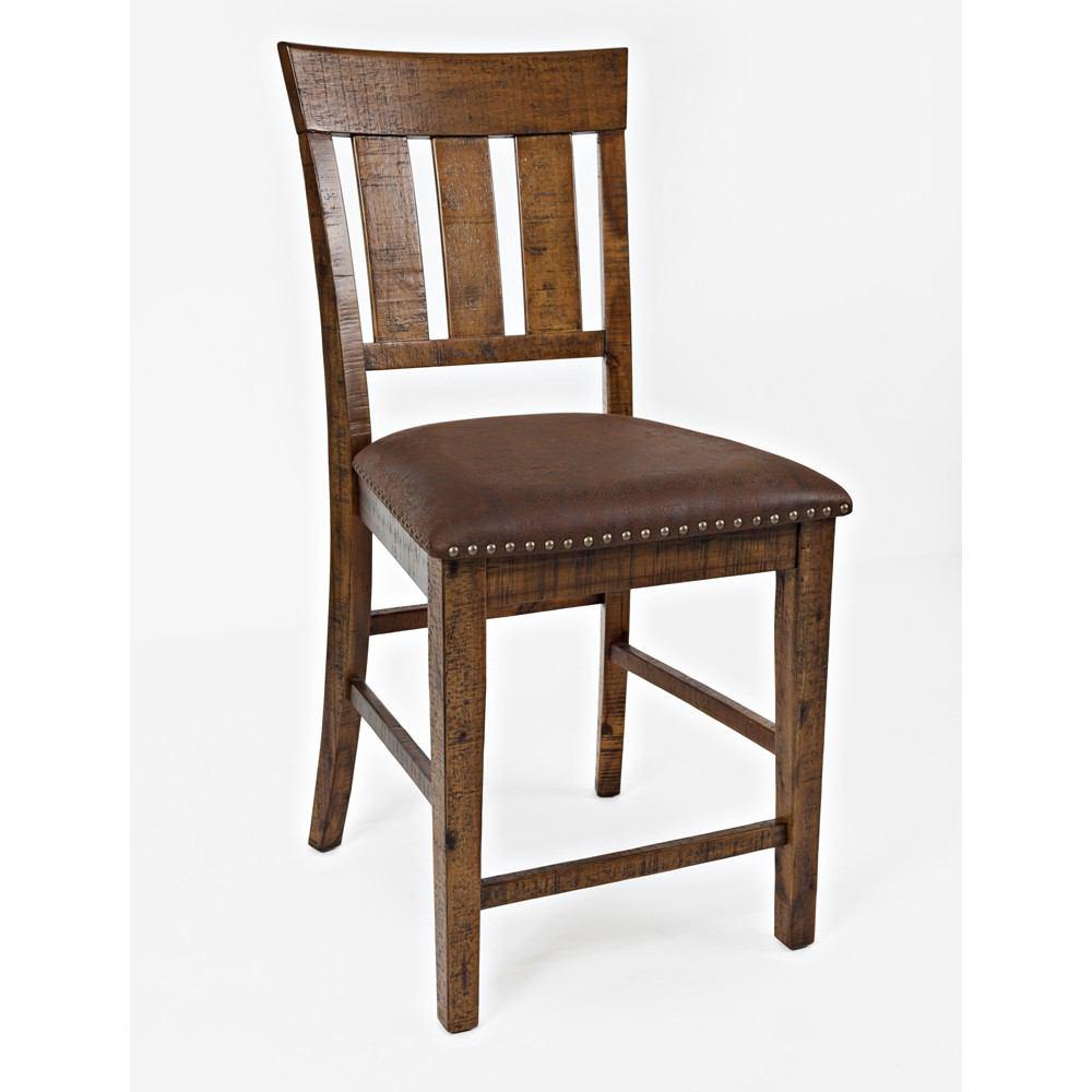 Jofran Cannon Valley Slatback Counter Stool