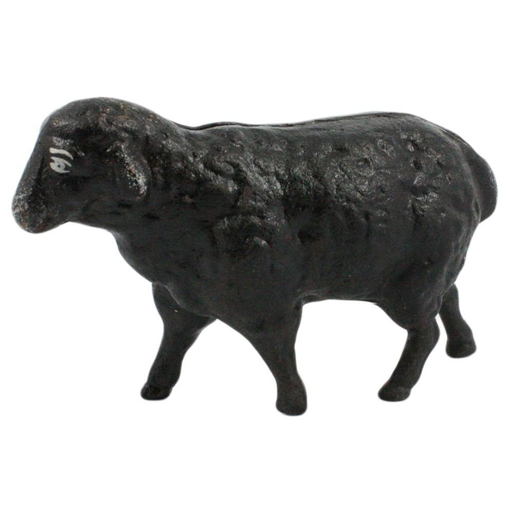 HomArt Andy the Black Sheep - Cast Iron - Black - Set of 4