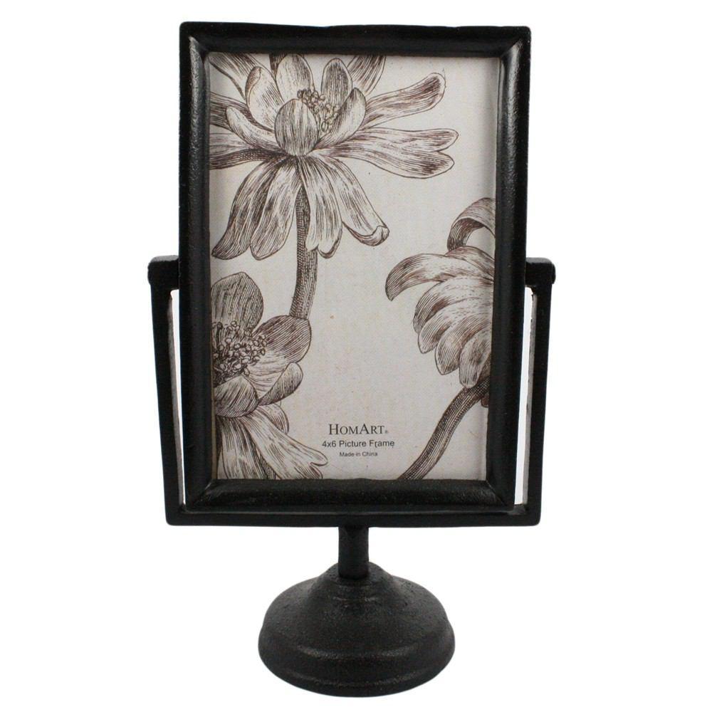 HomArt Heirloom Picture Frame - Black - 4x6 - Set of 2