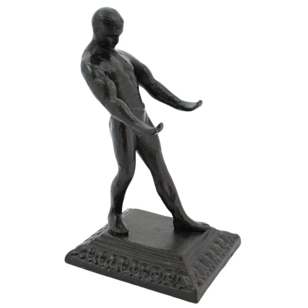 HomArt Strong Man Card Holder - Cast Iron - Black