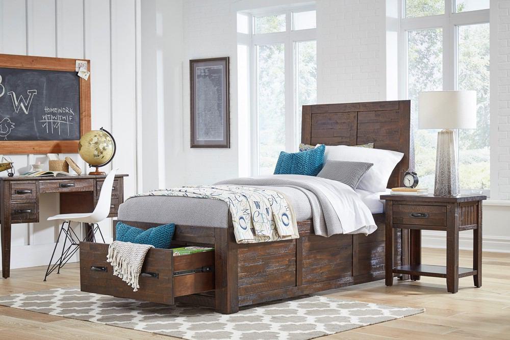 Jofran Jackson Lodge Twin Storage Bed