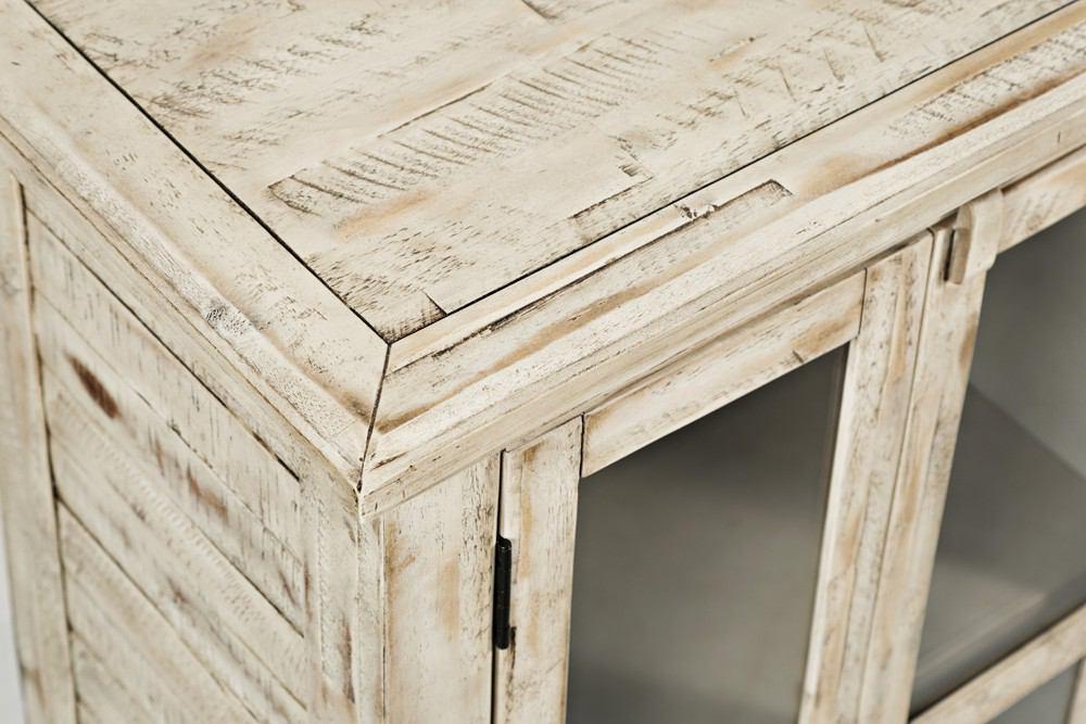 Jofran Rustic Shores Scrimshaw 48" Accent Cabinet