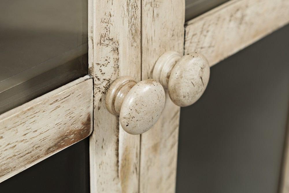 Jofran Rustic Shores Scrimshaw 48" Accent Cabinet