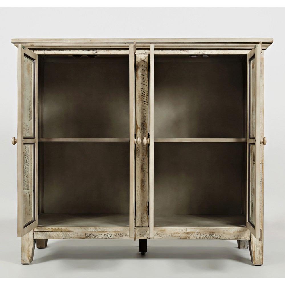 Jofran Rustic Shores Scrimshaw 48" Accent Cabinet