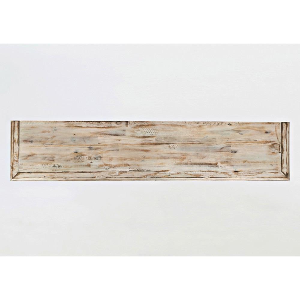 Jofran Rustic Shores Scrimshaw 70" Accent Cabinet